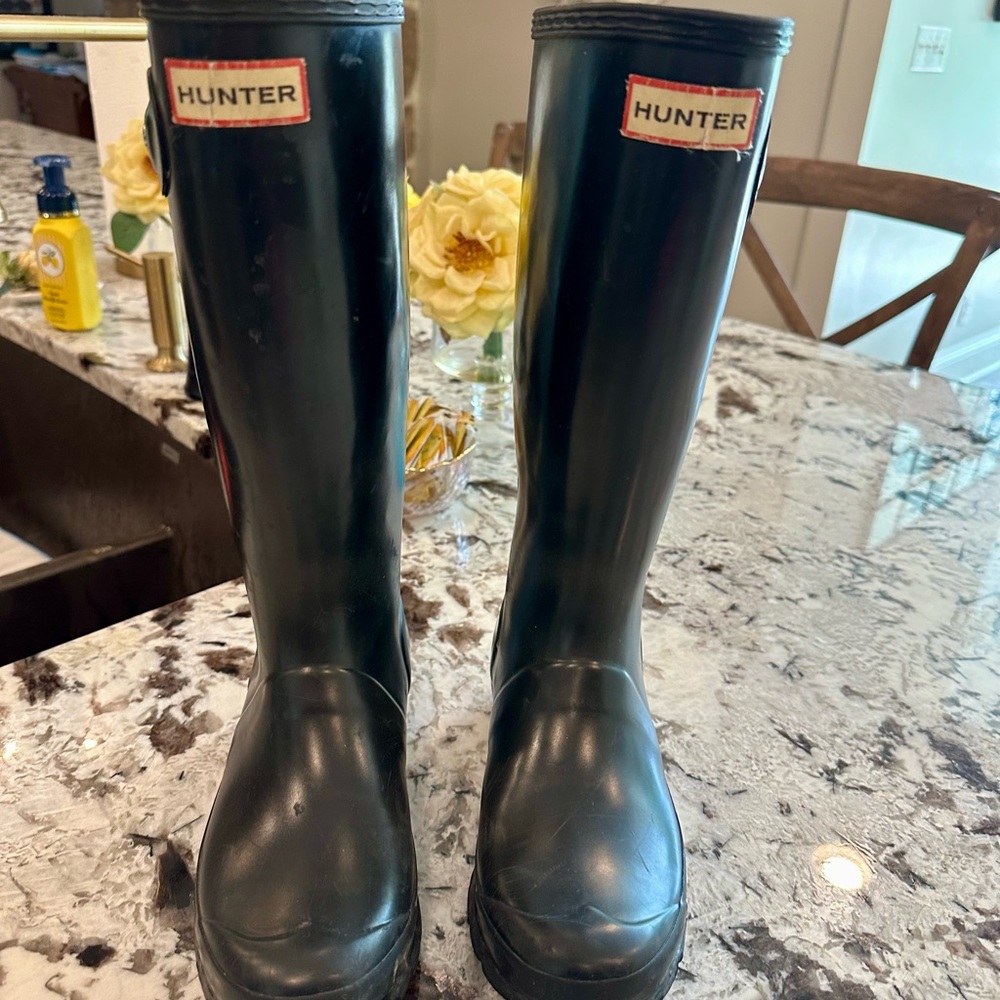 Hunter Classic Black Tall Boots